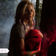 Elizabeth Banks is the Ma Kent equivalent in the superhero horror movie Brightburn.